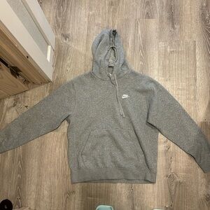 Grey nike small hoodie